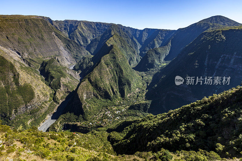 View point belvedere de bois court, plain des cafres, reunion island观景台